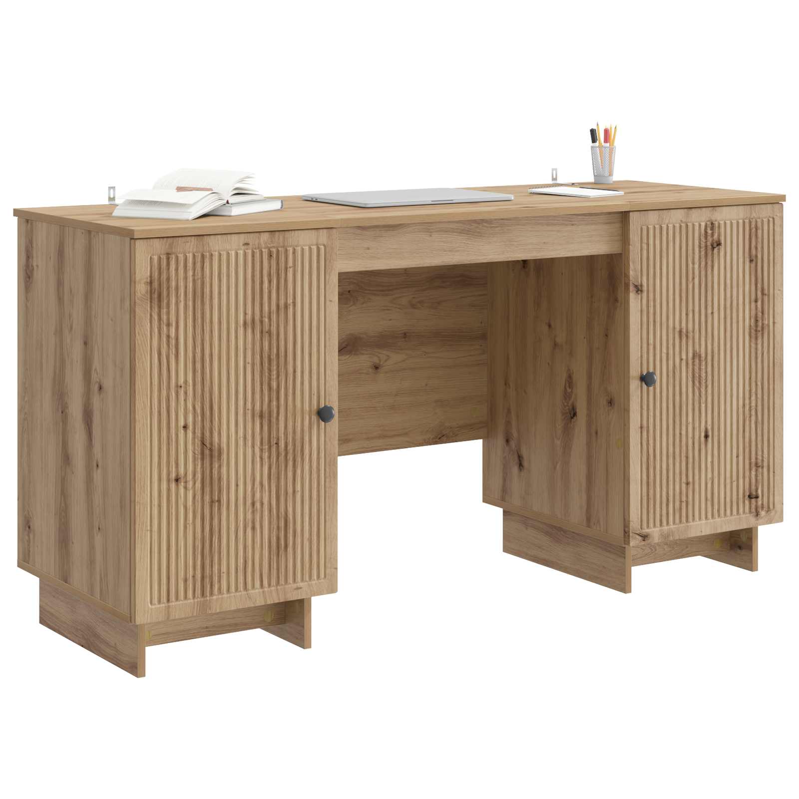 Γραφείο Artisan Δρυς Επεξεργασμένο Ξύλο 142,5 x 50 x 75 εκ. - Pakobazaar