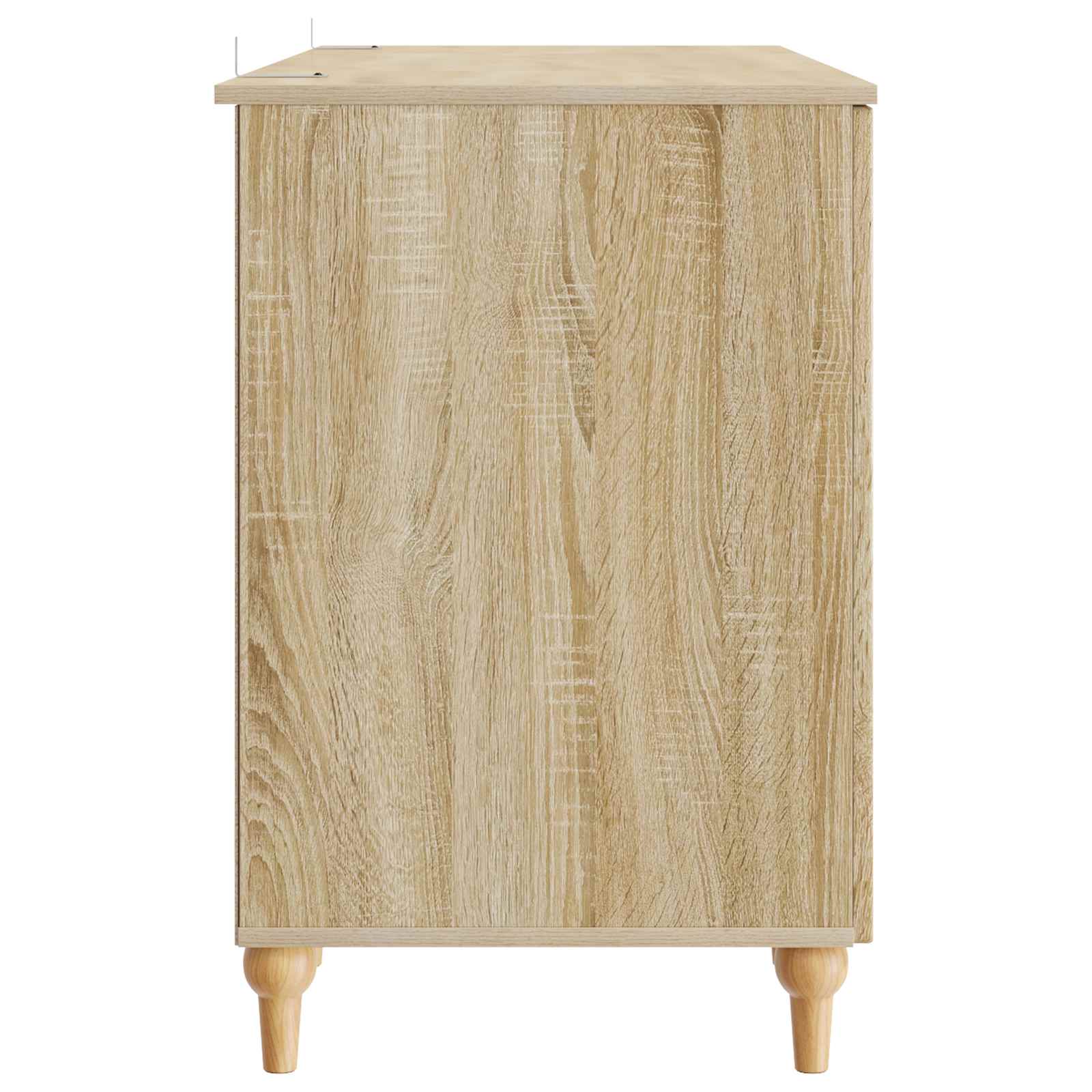 Γραφείο με ράφι Sonoma 142,5 x 50 x 75 εκ. Επεξεργασμένο Ξύλο - Pakobazaar