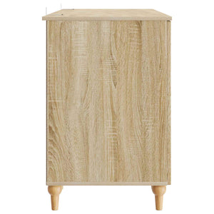 Γραφείο με ράφι Sonoma 142,5 x 50 x 75 εκ. Επεξεργασμένο Ξύλο - Pakobazaar