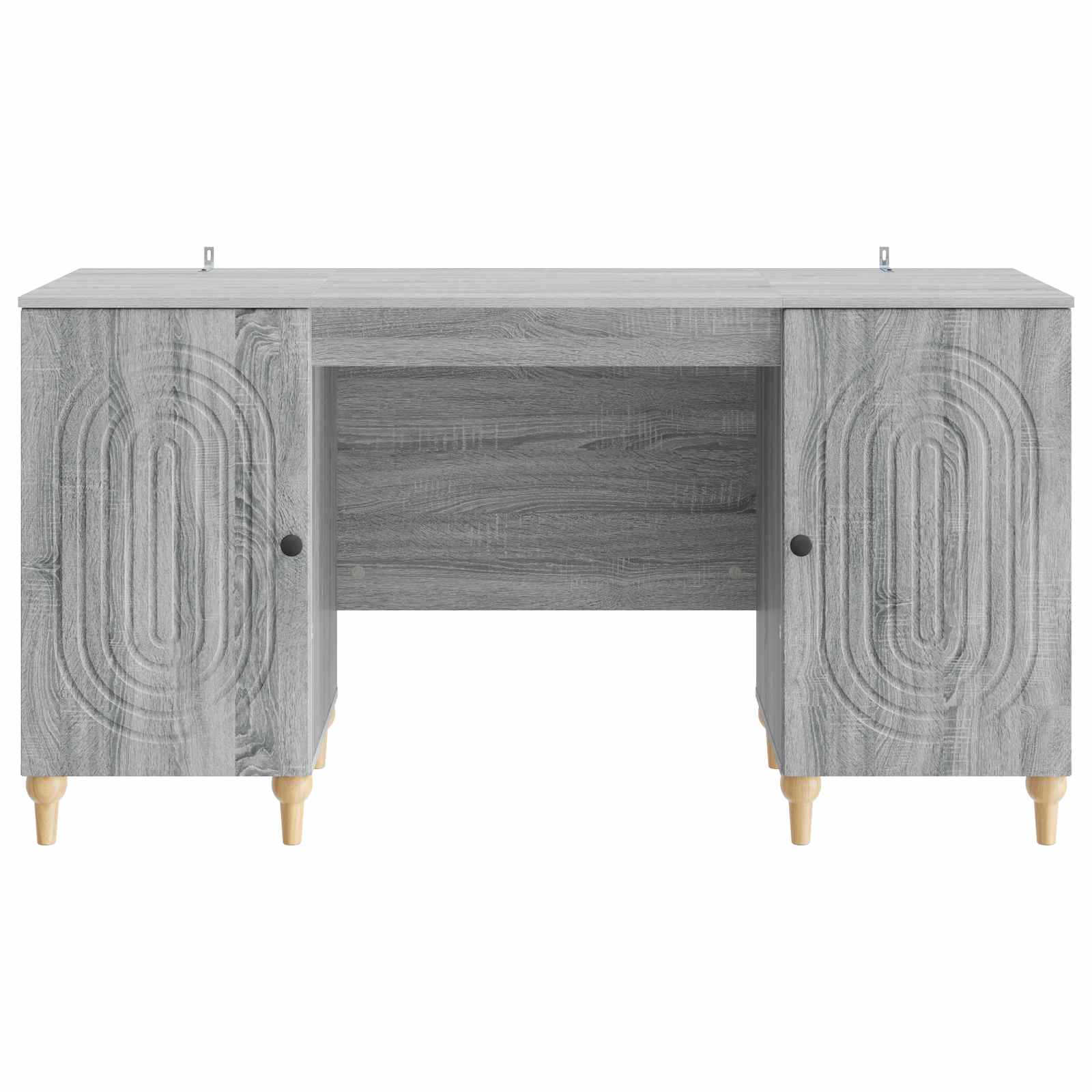 Γραφείο Γκρι Sonoma 142,5 x 50 x 75 εκ. Επεξεργασμένο Ξύλο - Pakobazaar