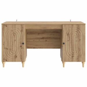 Γραφείο Artisan Δρυς 142,5 x 50 x 75 εκ. Επεξεργασμένο Ξύλο - Pakobazaar