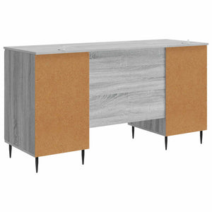 Γραφείο Γκρι Sonoma 142,5 x 50 x 75 εκ. Επεξεργασμένο Ξύλο - Pakobazaar
