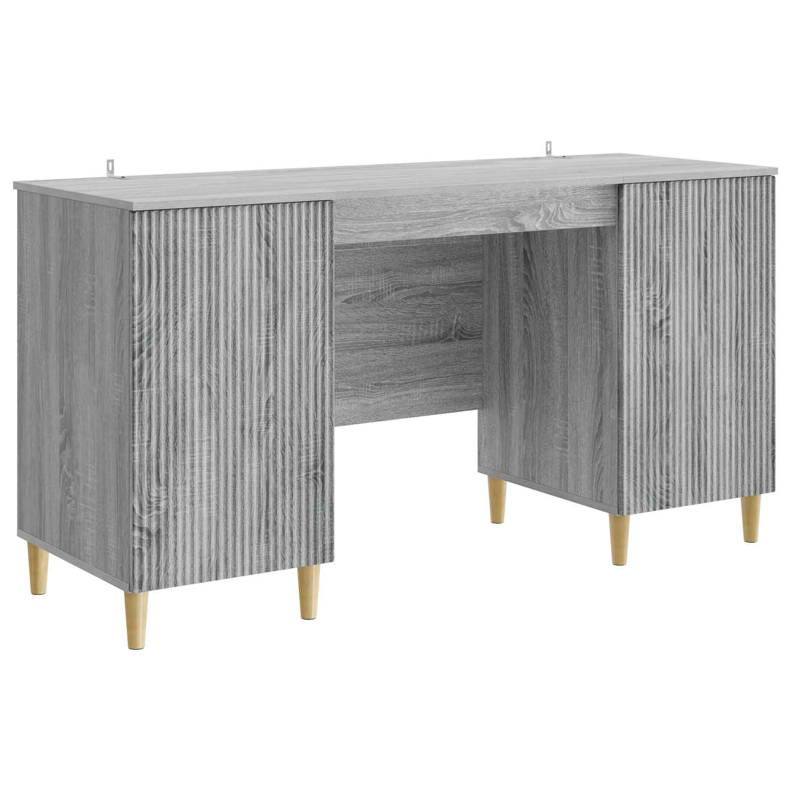 Γραφείο Γκρι Sonoma 142,5 x 50 x 75 εκ. Επεξεργασμένο Ξύλο - Pakobazaar