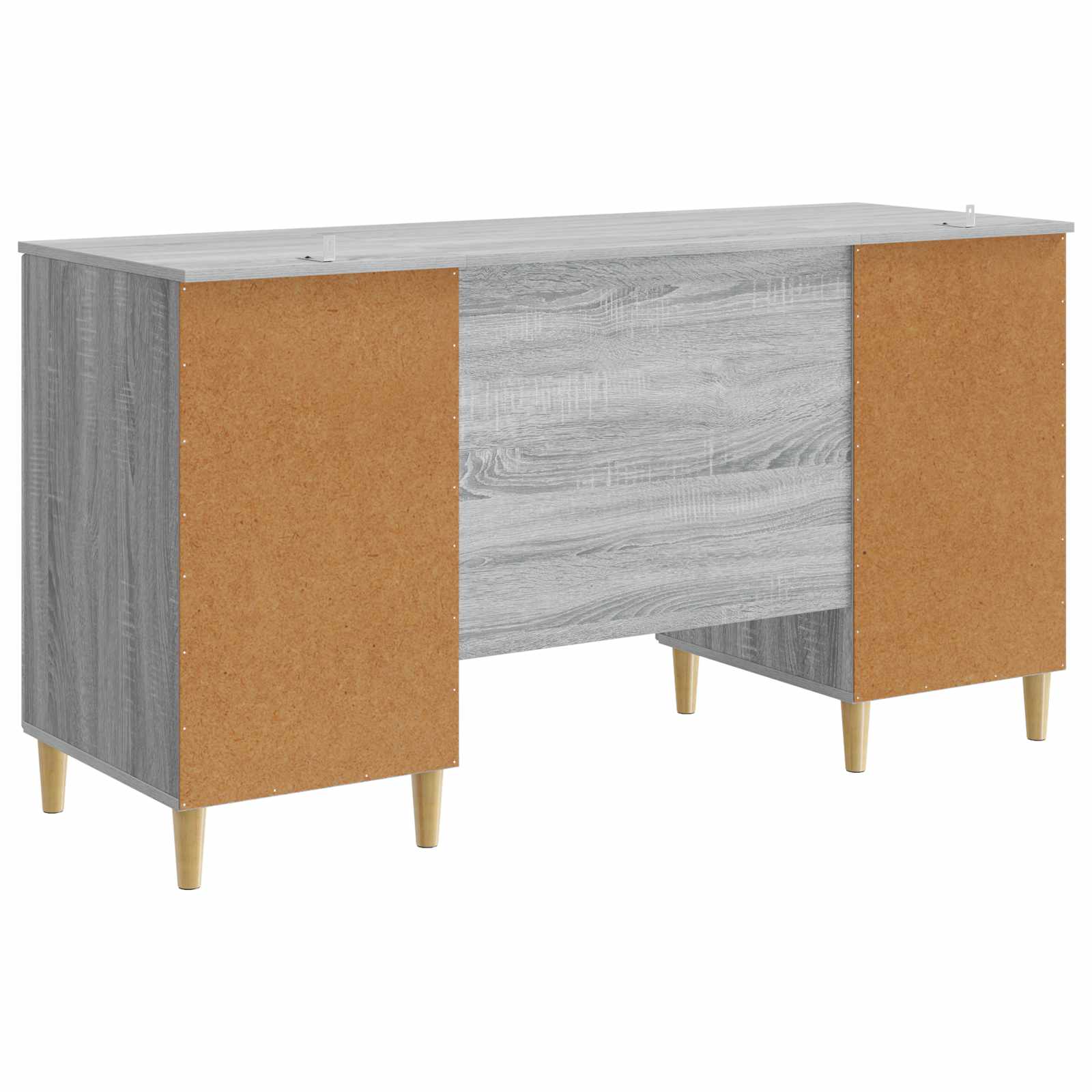 Γραφείο Γκρι Sonoma 142,5 x 50 x 75 εκ. Επεξεργασμένο Ξύλο - Pakobazaar