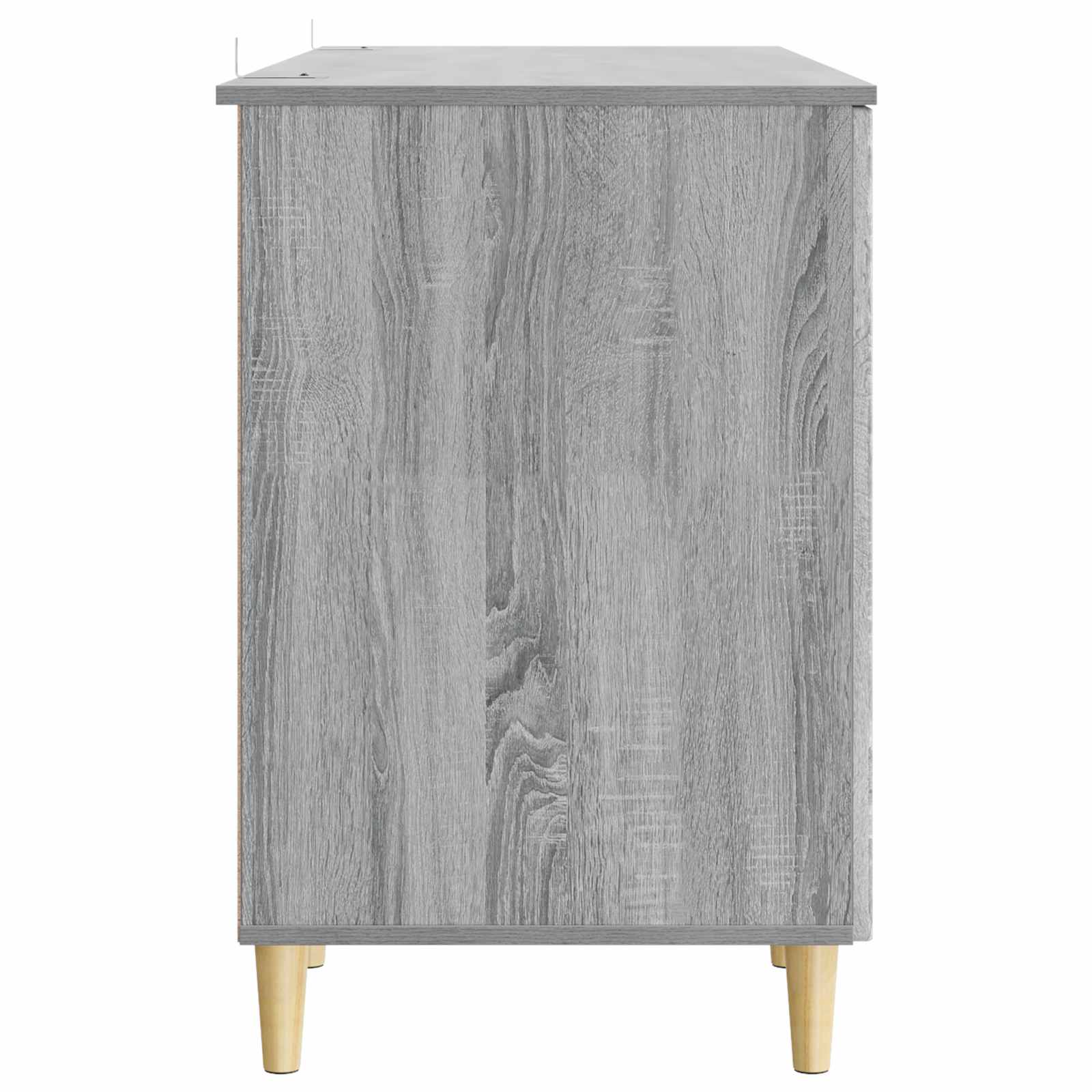 Γραφείο Γκρι Sonoma 142,5 x 50 x 75 εκ. Επεξεργασμένο Ξύλο - Pakobazaar