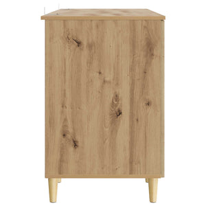 Γραφείο Artisan Δρυς 142,5 x 50 x 75 εκ. Επεξεργασμένο Ξύλο - Pakobazaar
