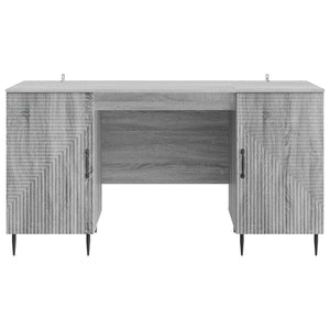 Γραφείο Γκρι Sonoma 142,5 x 50 x 75 εκ. Επεξεργασμένο Ξύλο - Pakobazaar