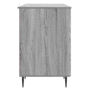 Γραφείο Γκρι Sonoma 142,5 x 50 x 75 εκ. Επεξεργασμένο Ξύλο - Pakobazaar