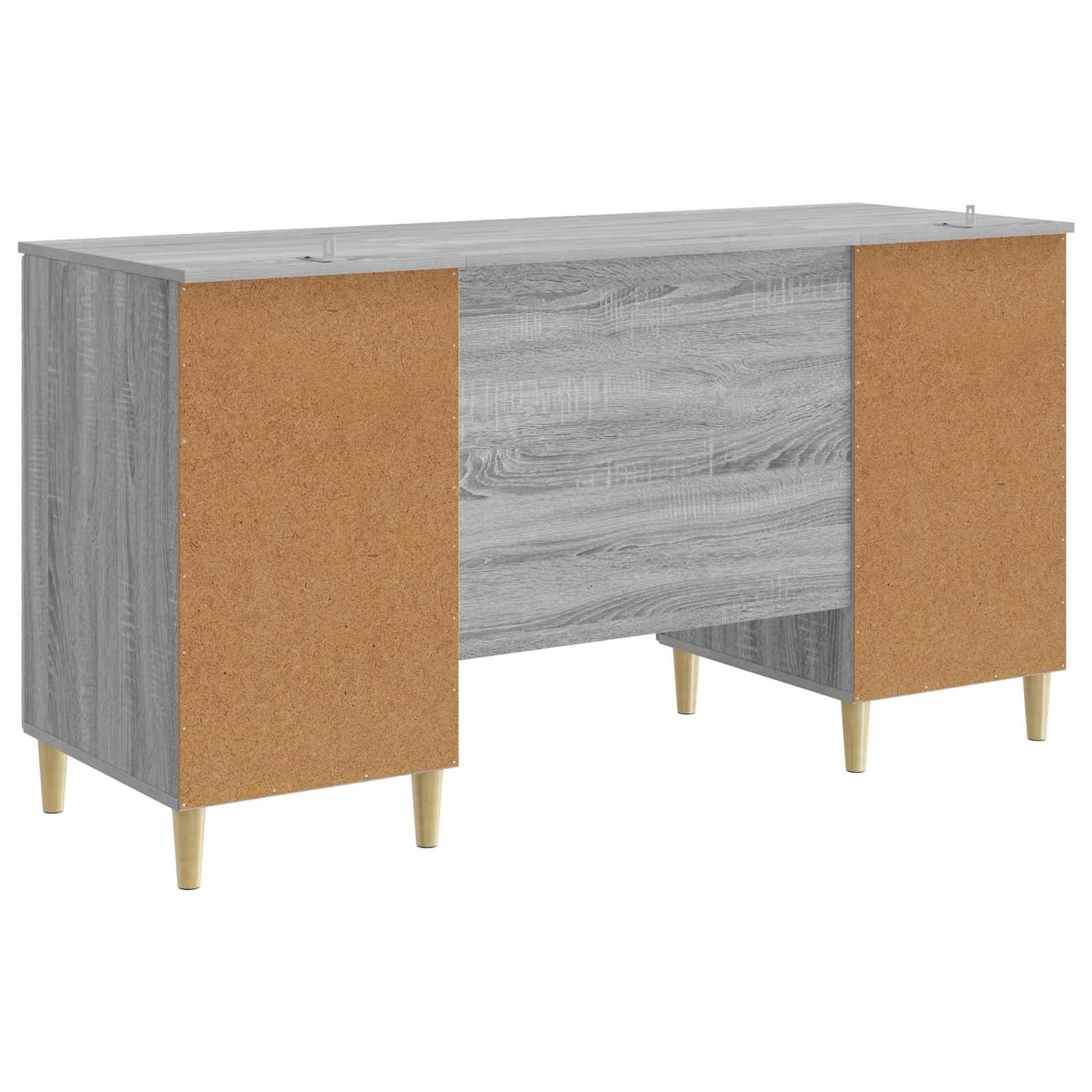 Γραφείο Γκρι Sonoma Επεξεργασμένο Ξύλο 142,5 x 50 x 75 εκ. - Pakobazaar