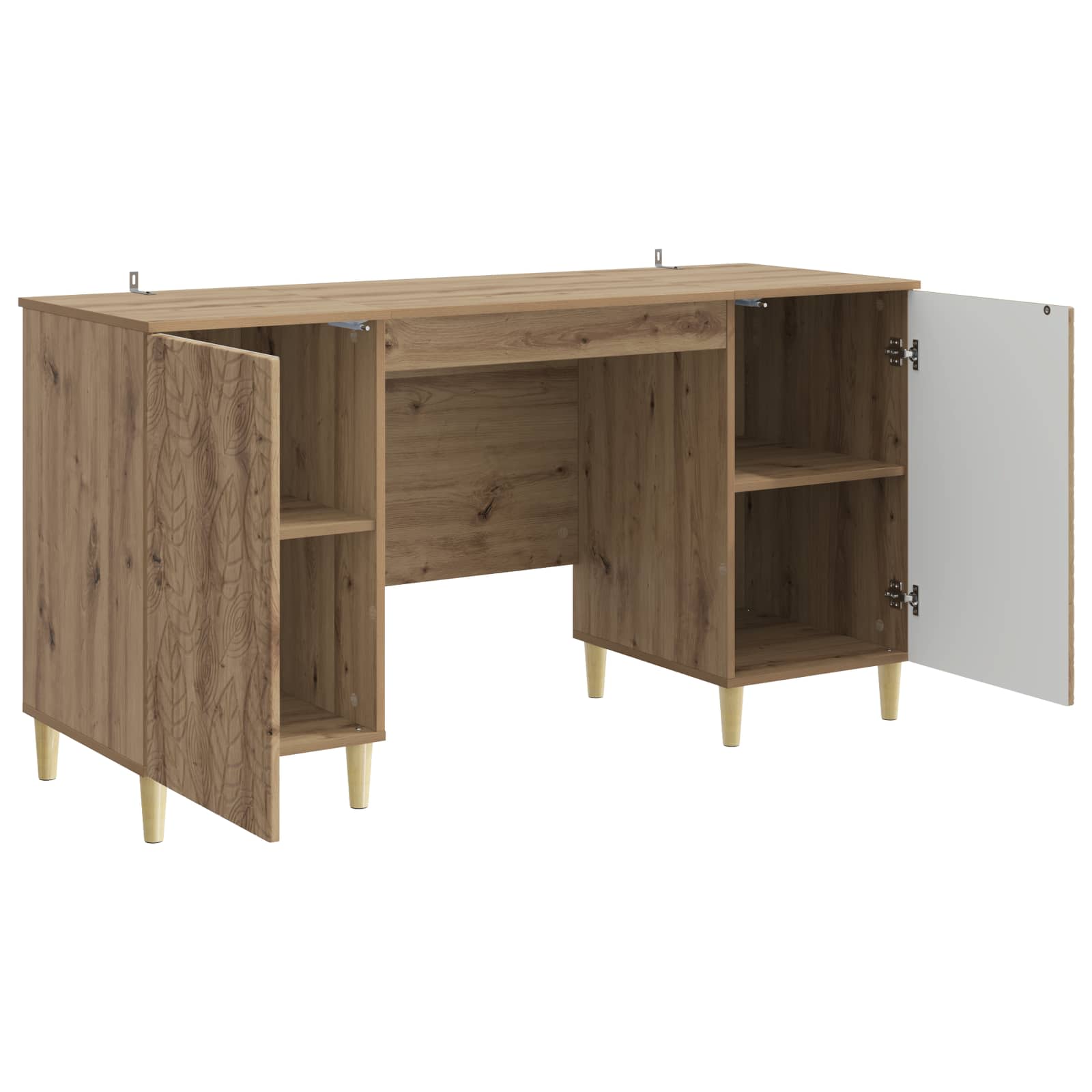 Γραφείο Artisan Δρυς Επεξεργασμένο Ξύλο 142,5 x 50 x 75 εκ. - Pakobazaar