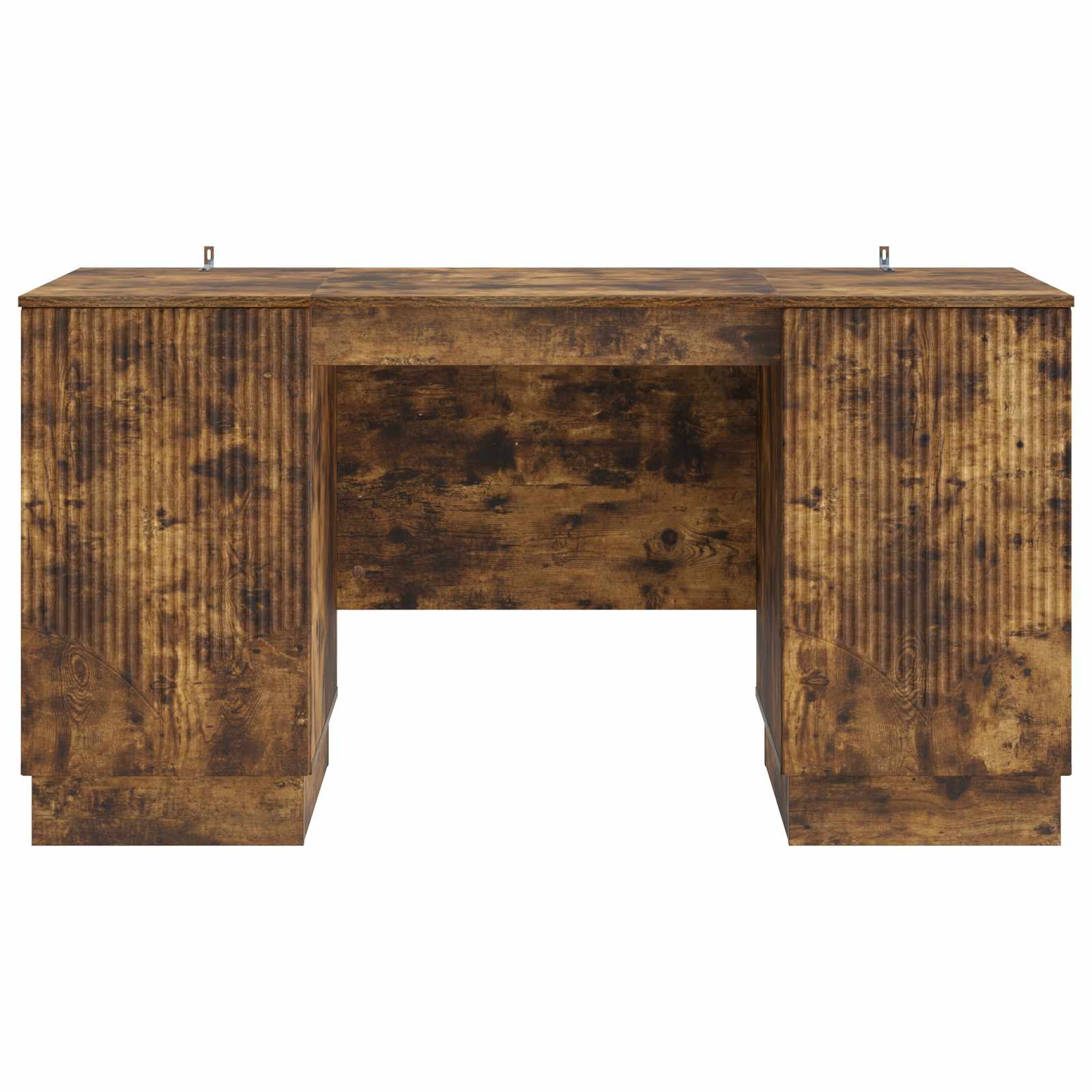 Γραφείο με ράφι Καπνισμένο Ξύλο Δρυός 142,5 x 50 x 75 εκ. - Pakobazaar