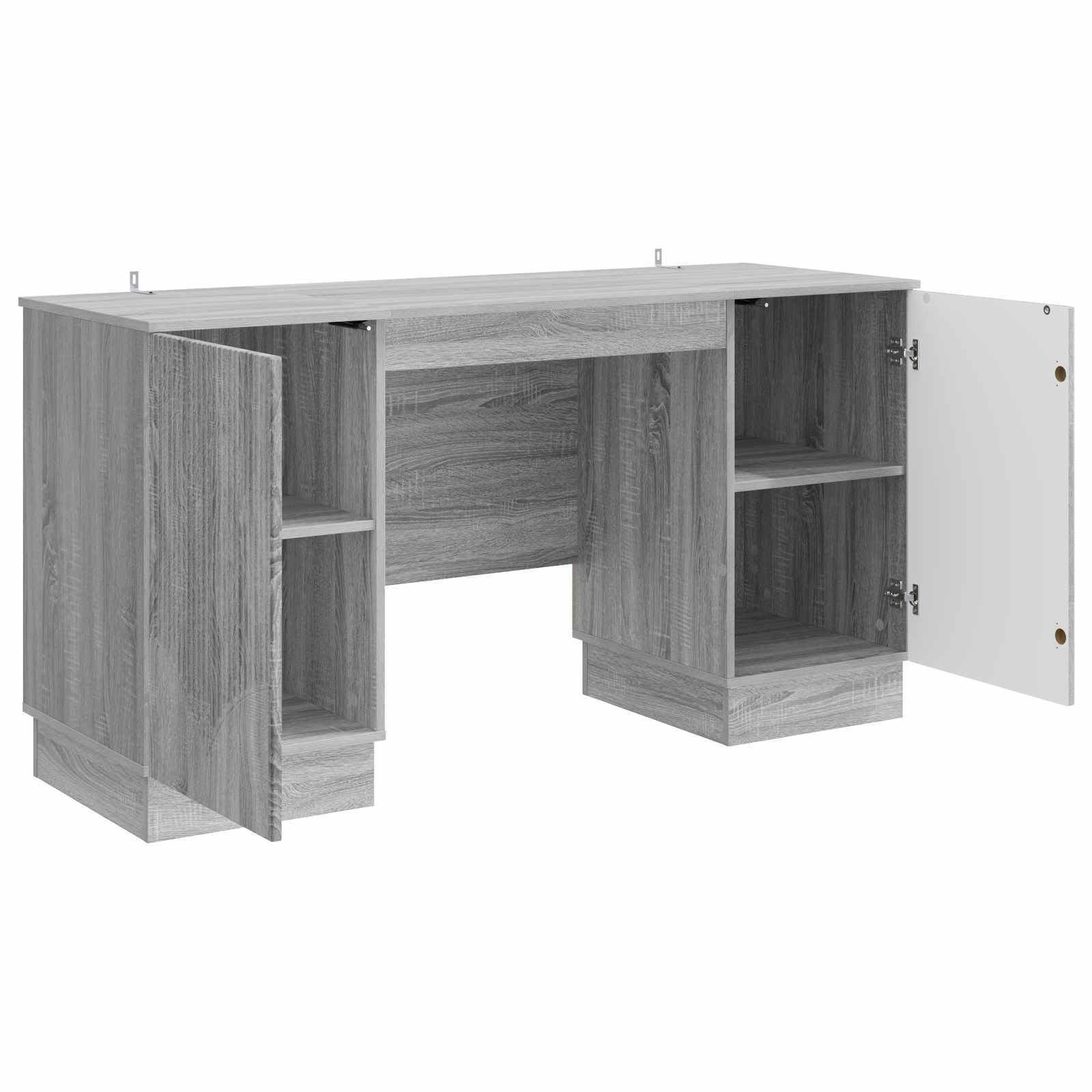 Γραφείο Γκρι Sonoma 142,5 x 50 x 75 εκ. Επεξεργασμένο Ξύλο - Pakobazaar