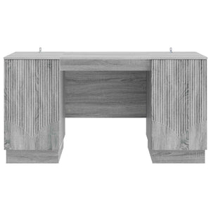 Γραφείο Γκρι Sonoma 142,5 x 50 x 75 εκ. Επεξεργασμένο Ξύλο - Pakobazaar