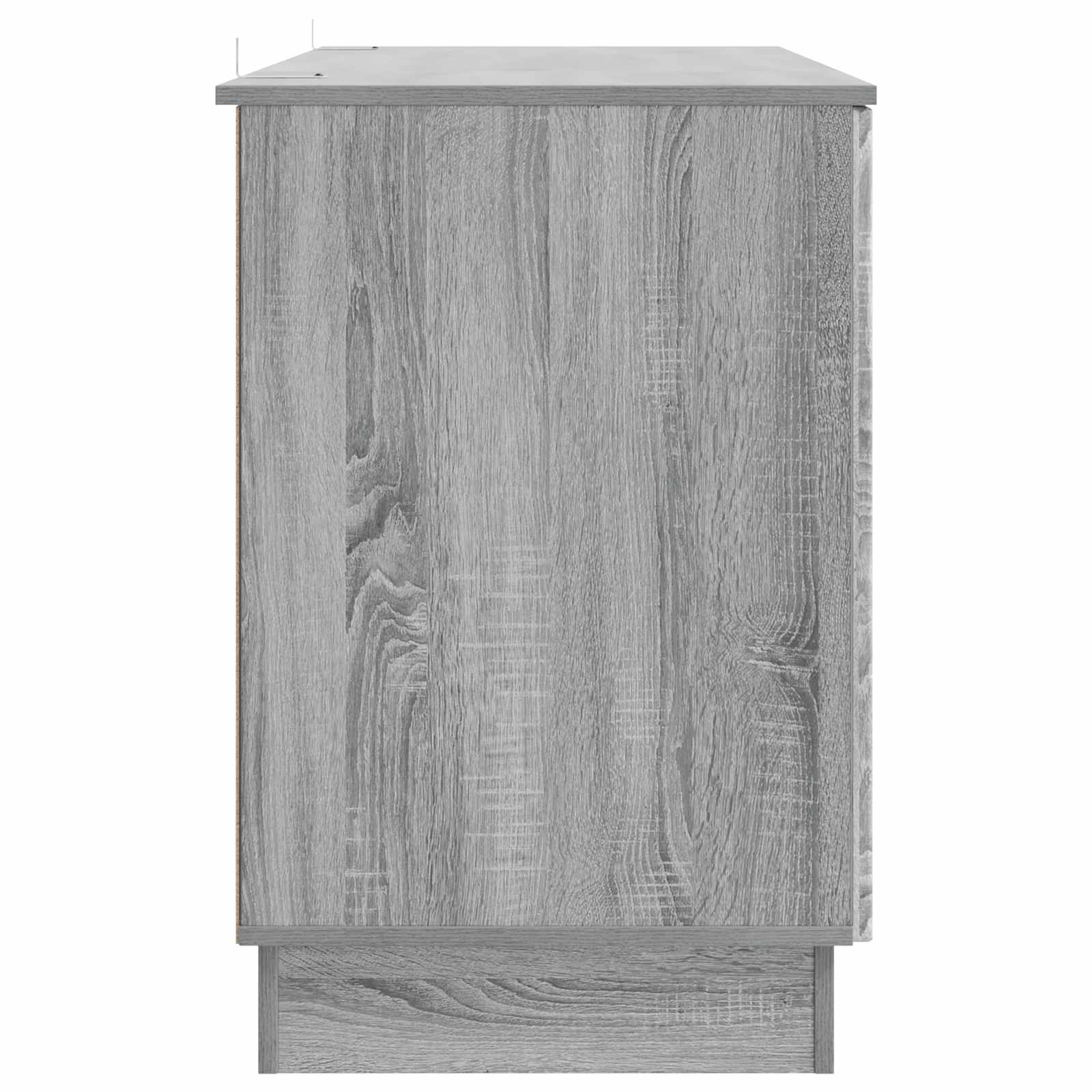 Γραφείο Γκρι Sonoma 142,5 x 50 x 75 εκ. Επεξεργασμένο Ξύλο - Pakobazaar