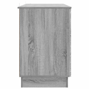 Γραφείο Γκρι Sonoma 142,5 x 50 x 75 εκ. Επεξεργασμένο Ξύλο - Pakobazaar