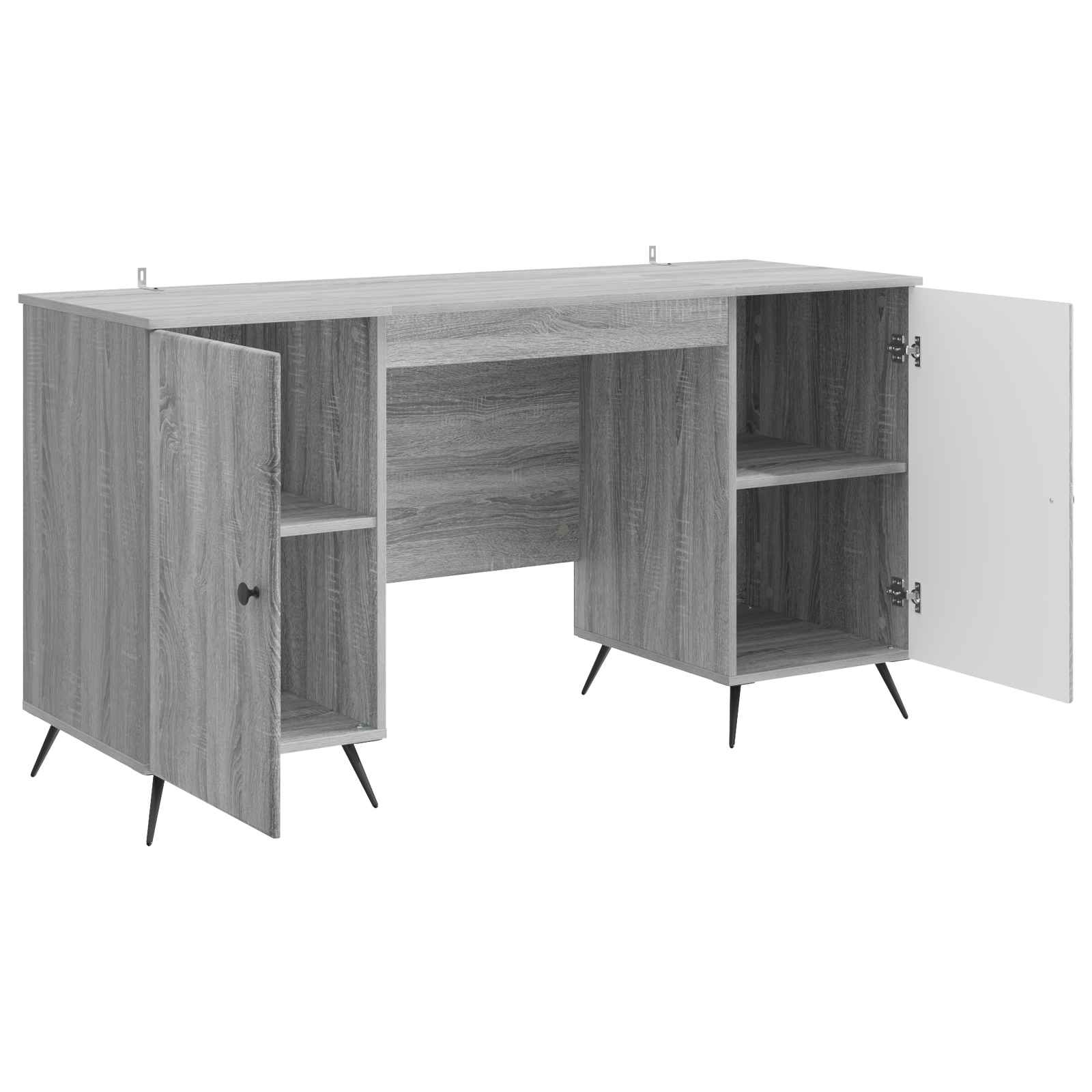 Γραφείο Γκρι Sonoma 142,5 x 50 x 75 εκ. Επεξεργασμένο Ξύλο - Pakobazaar