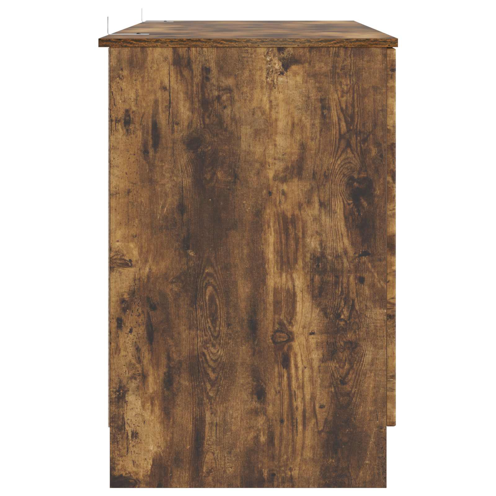 Γραφείο με ράφι Καπνισμένο Ξύλο Δρυός 142,5 x 50 x 75 εκ. - Pakobazaar