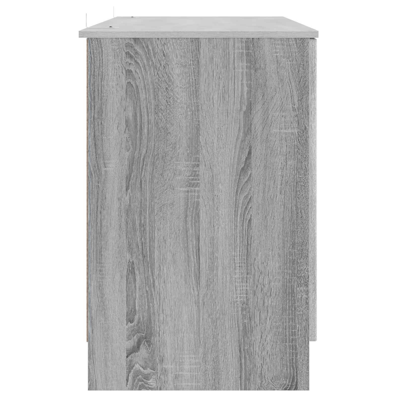 Γραφείο Γκρι Sonoma 142,5 x 50 x 75 εκ. Επεξεργασμένο Ξύλο - Pakobazaar