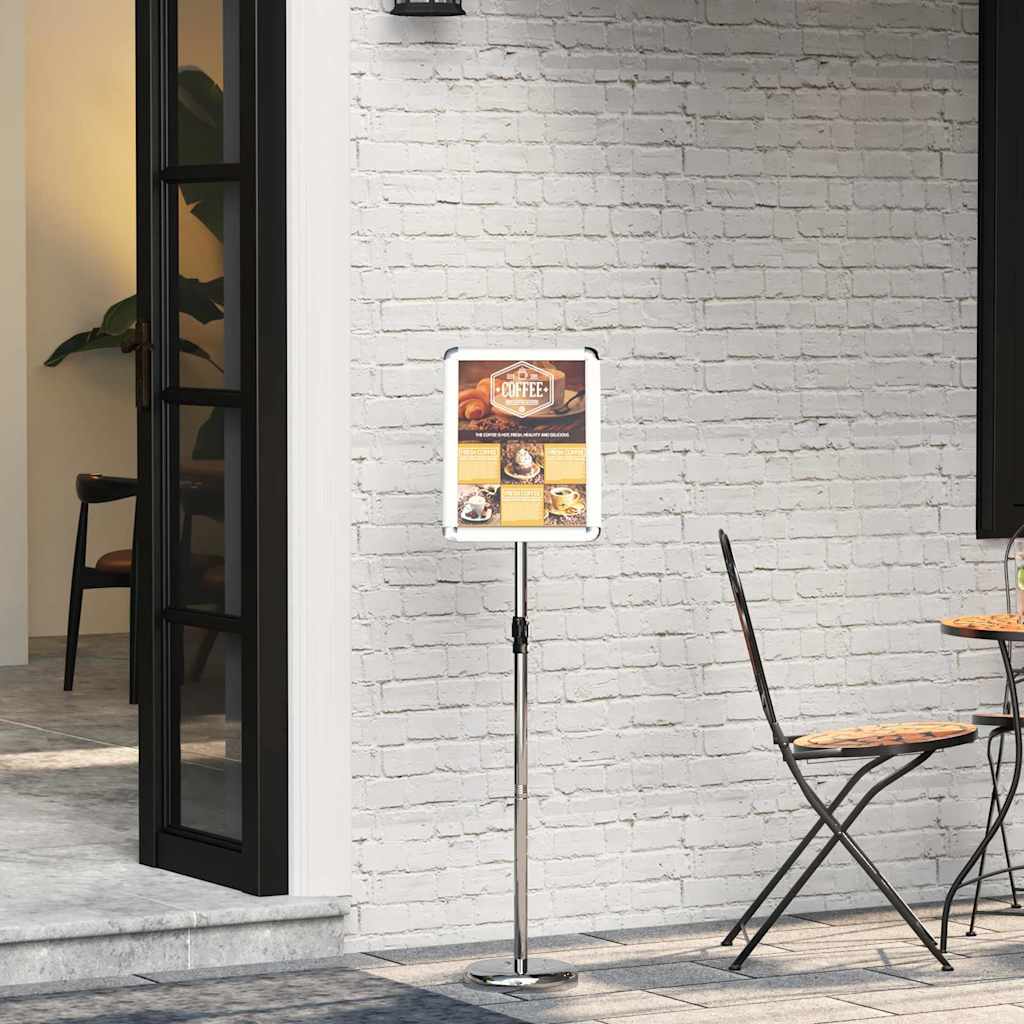 Εκθεσιακές Οθόνες Ασημί 25 x 25 x 125 εκ Αλουμίνιο