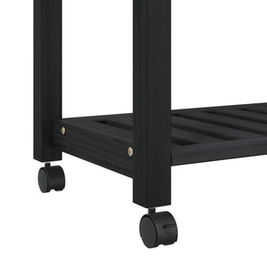 Καρότσι Κουζίνας MONZA Μαύρο 60 x 40 x 88,5 εκ - Pakobazaar