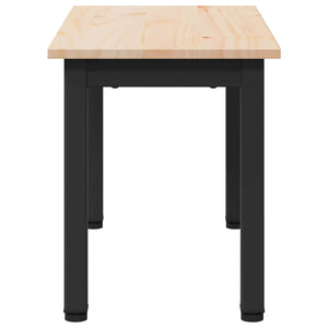 Τραπεζάκι σαλονιού Φυσικό 60 x 30 x 36 cm Στερεά ξυλεία πεύκου