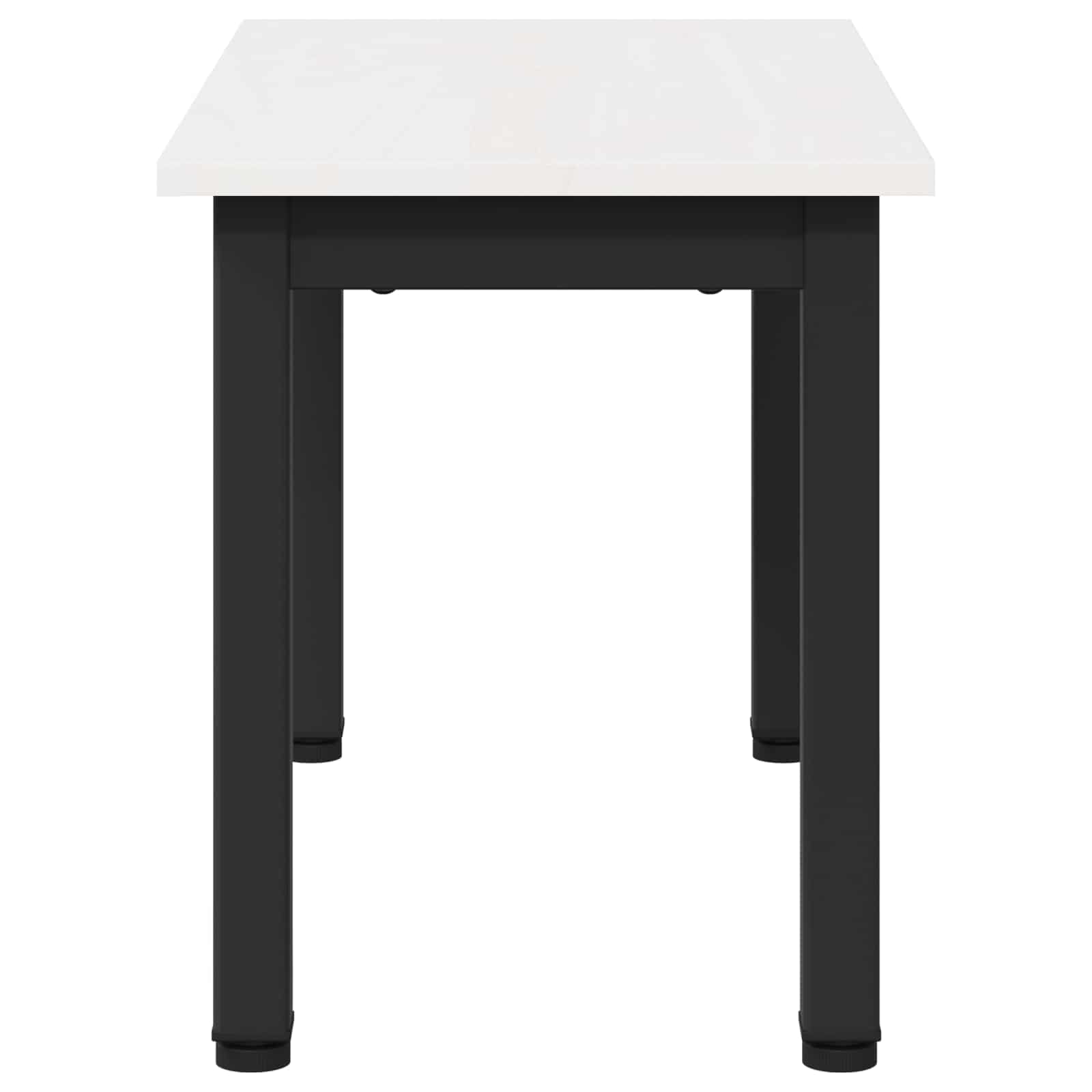 Τραπεζάκι σαλονιού Λευκό 60 x 30 x 36 cm Στερεά ξυλεία πεύκου