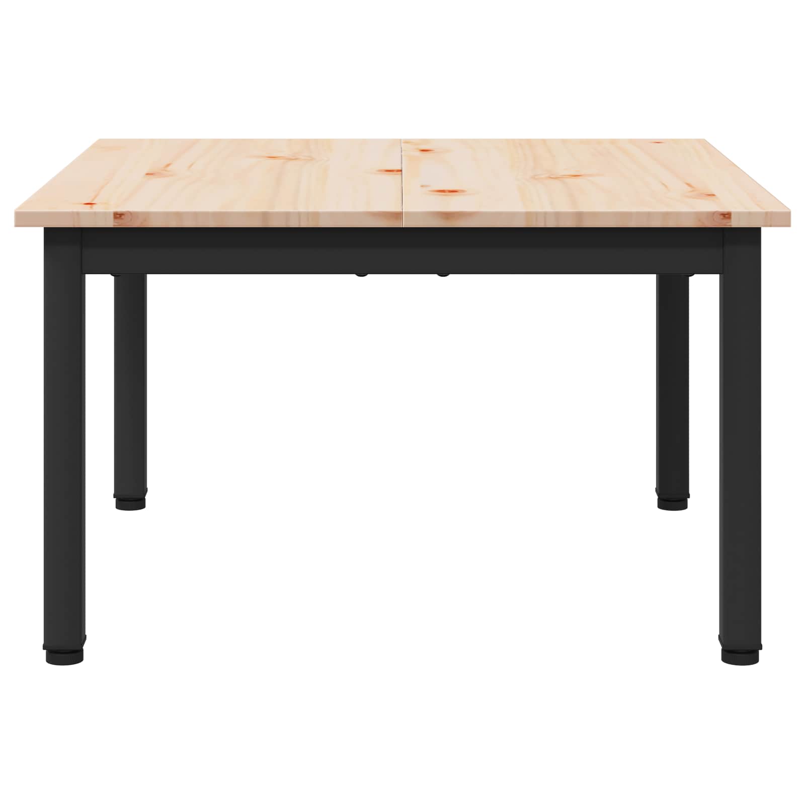 Τραπεζάκι σαλονιού Φυσικό 60 x 60 x 36 cm Στερεά ξυλεία πεύκου
