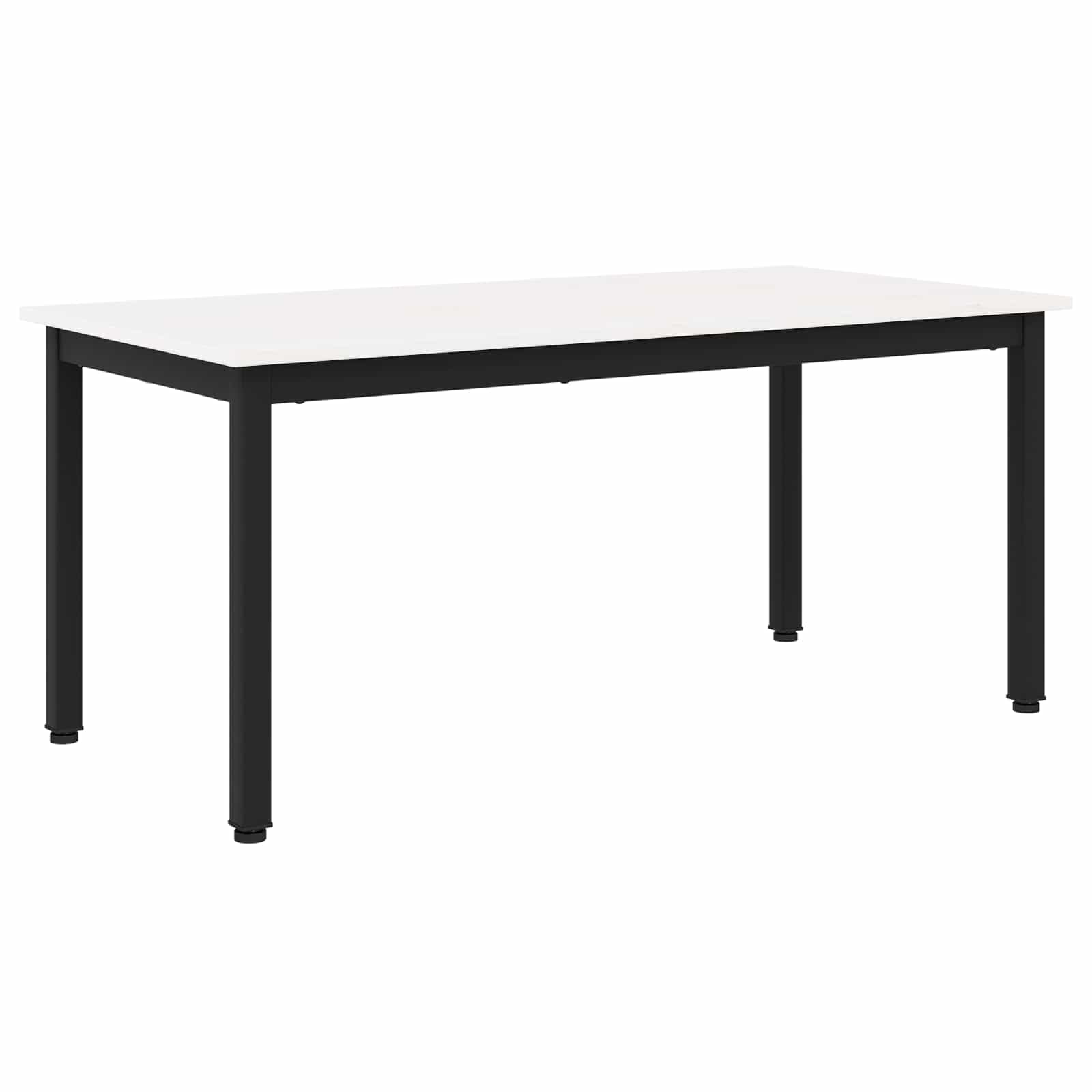 Τραπεζάκι σαλονιού Λευκό 100 x 50 x 45 cm Στερεά ξυλεία πεύκου