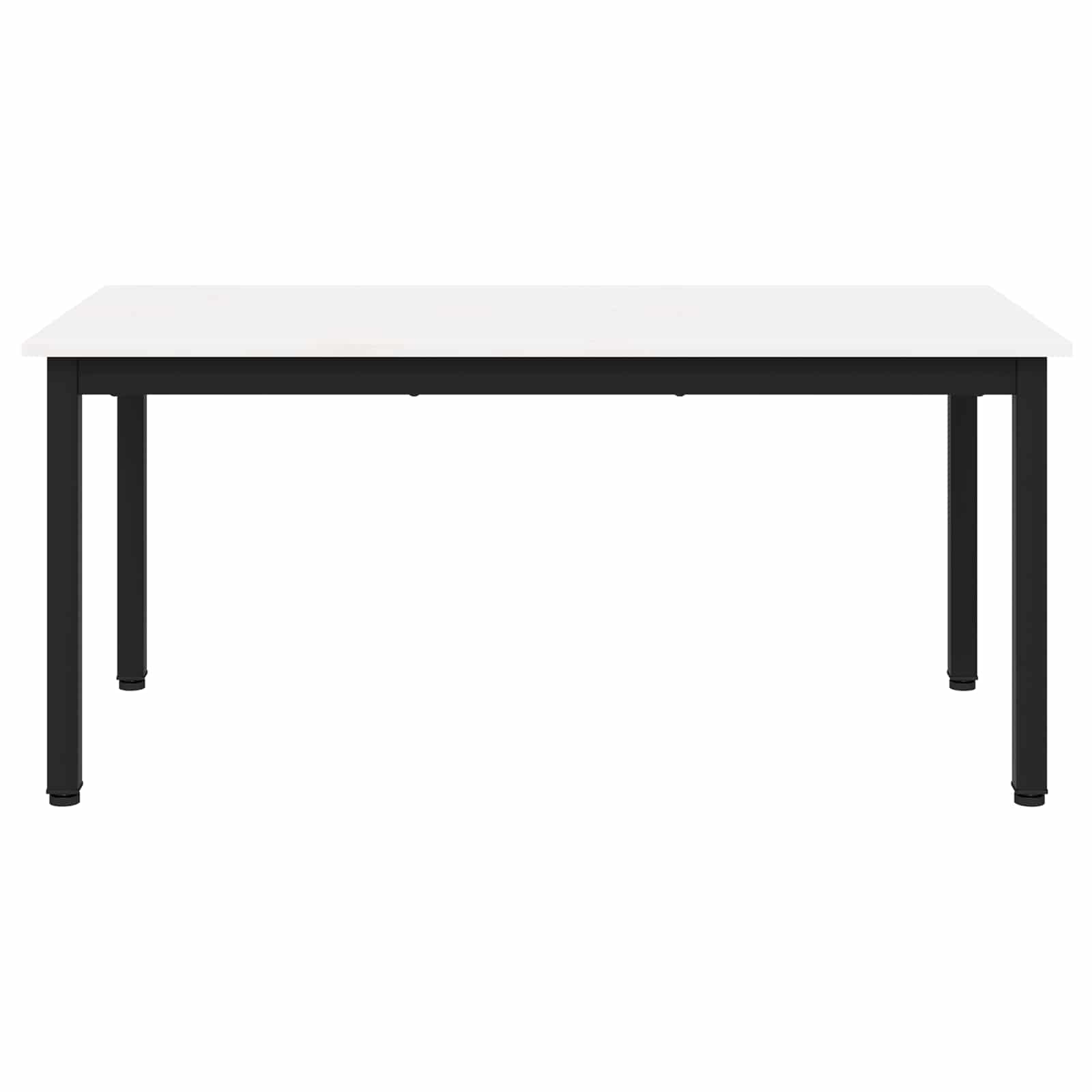 Τραπεζάκι σαλονιού Λευκό 100 x 50 x 45 cm Στερεά ξυλεία πεύκου