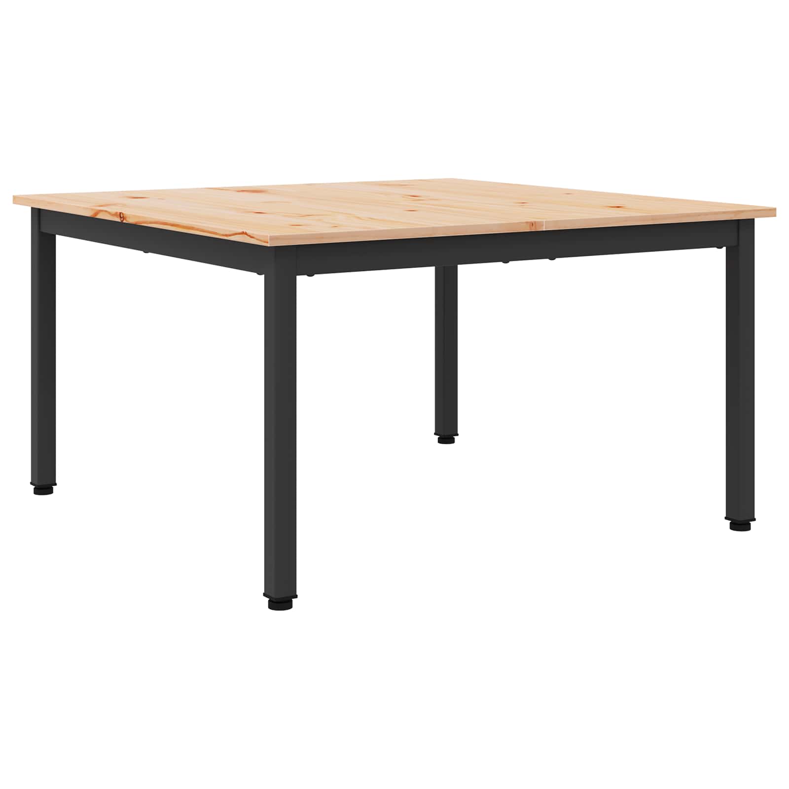 Τραπεζάκι σαλονιού Φυσικό 80 x 80 x 45 cm Στερεά ξυλεία πεύκου