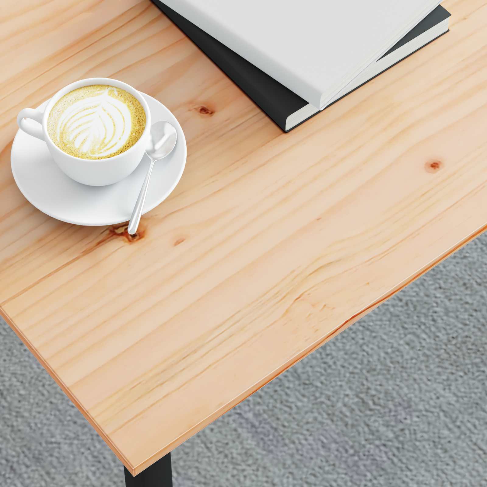 Τραπεζάκι σαλονιού Φυσικό 100 x 100 x 45 cm