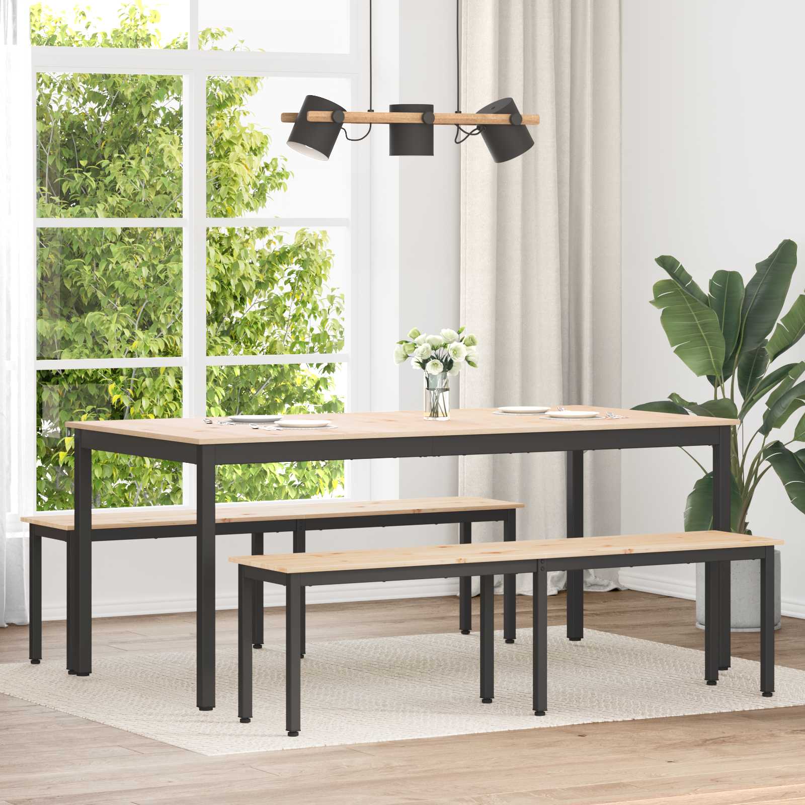 παγκάκι Φυσικό 160 x 35 x 45 cm Στερεά ξυλεία πεύκου