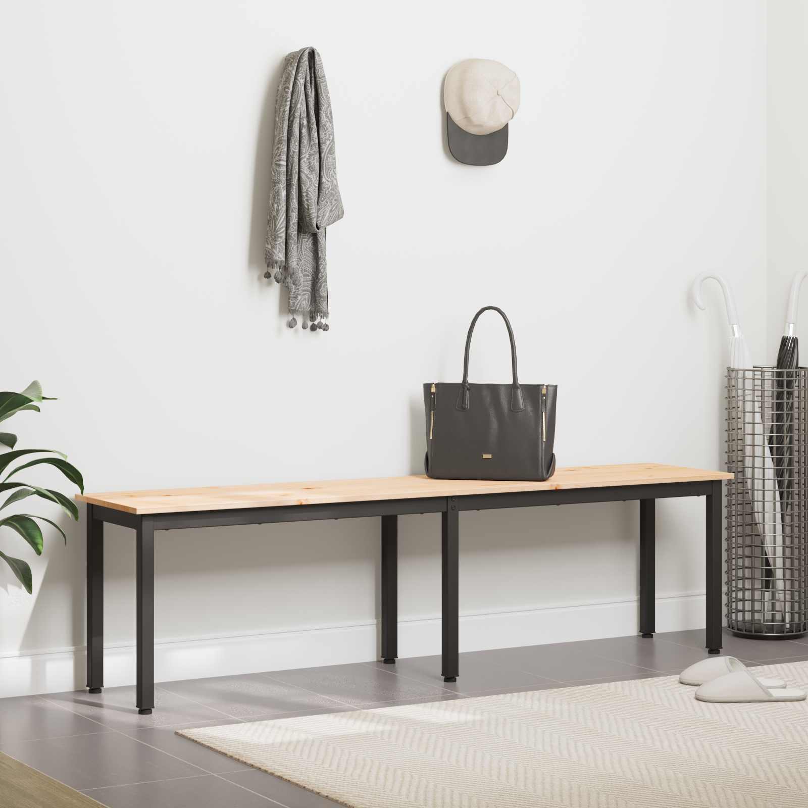 παγκάκι Φυσικό 160 x 35 x 45 cm Στερεά ξυλεία πεύκου