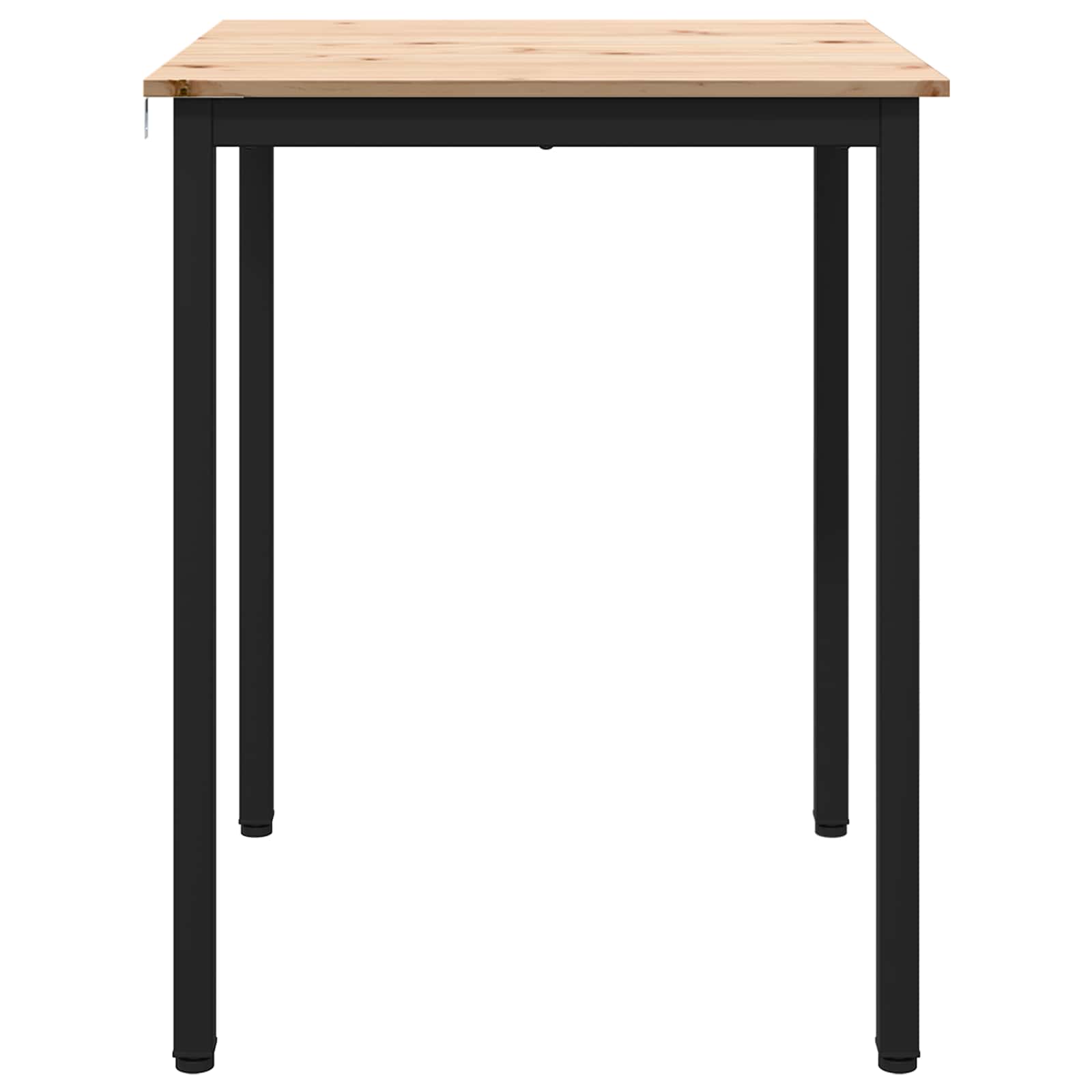 Τραπεζαρία Φυσικό 60 x 60 x 75 cm Στερεά ξυλεία πεύκου - Pakobazaar