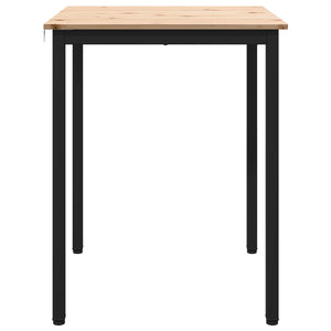 Τραπεζαρία Φυσικό 60 x 60 x 75 cm Στερεά ξυλεία πεύκου
