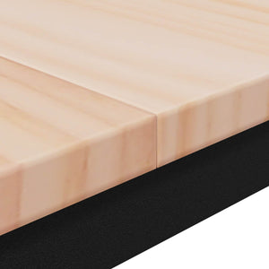 Τραπεζαρία Φυσικό 80 x 80 x 75 cm Στερεά ξυλεία πεύκου