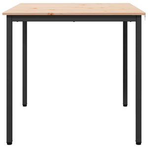 Τραπεζαρία Φυσικό 80 x 80 x 75 cm Στερεά ξυλεία πεύκου
