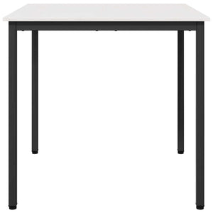 Τραπεζαρία Λευκό 80 x 80 x 75 cm Στερεά ξυλεία πεύκου - Pakobazaar