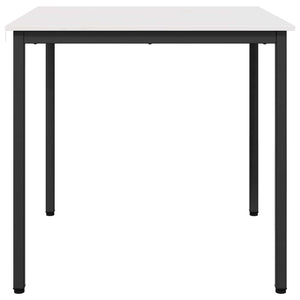 Τραπεζαρία Λευκό 80 x 80 x 75 cm Στερεά ξυλεία πεύκου - Pakobazaar