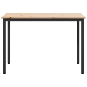 Τραπεζαρία Φυσικό 110 x 55 x 75 cm Στερεά ξυλεία πεύκου - Pakobazaar