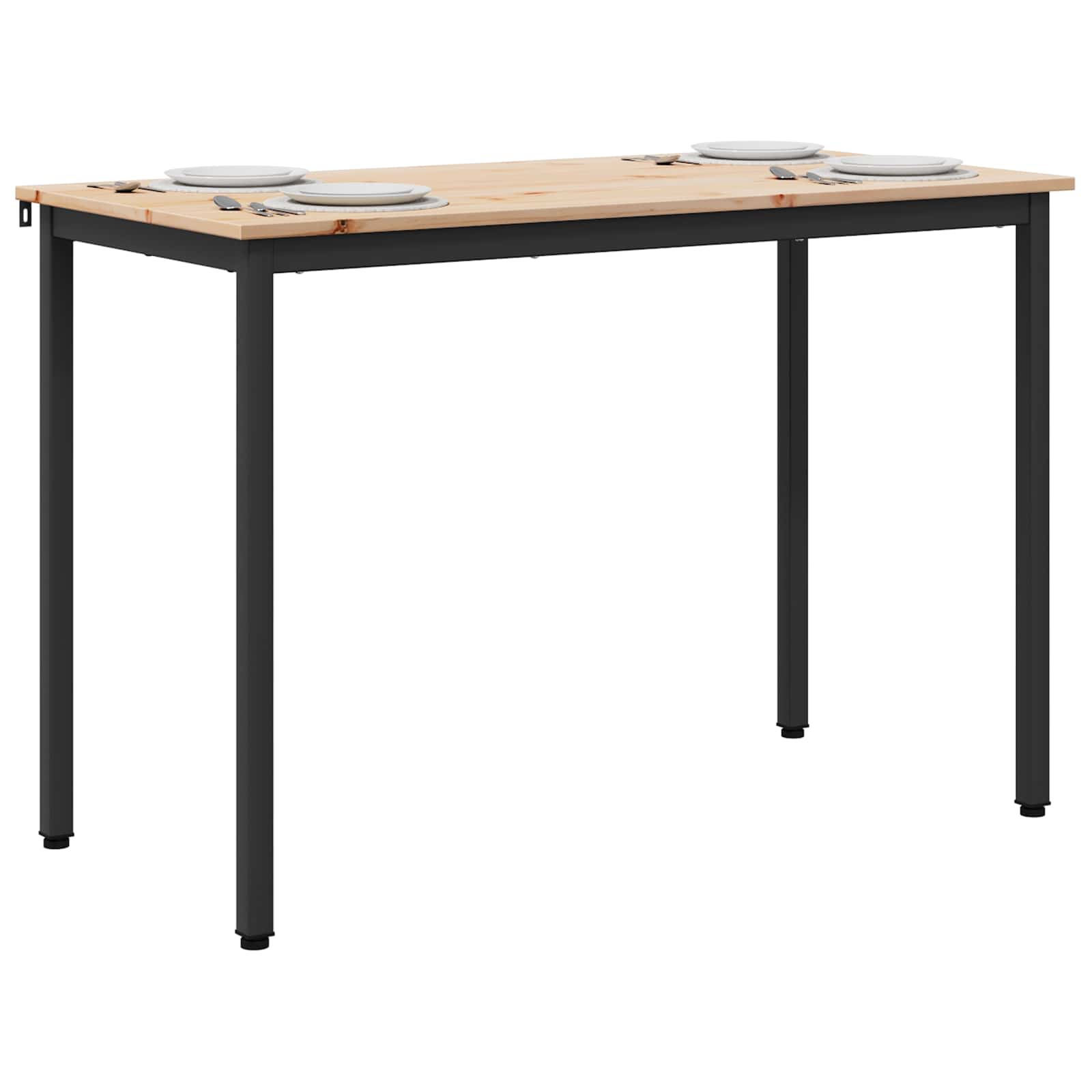 Τραπεζαρία Φυσικό 110 x 55 x 75 cm Στερεά ξυλεία πεύκου - Pakobazaar