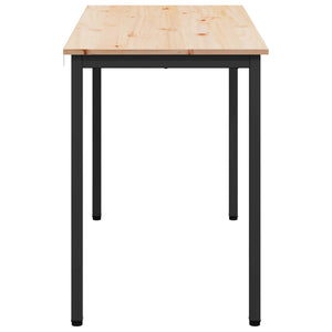 Τραπεζαρία Φυσικό 110 x 55 x 75 cm Στερεά ξυλεία πεύκου - Pakobazaar