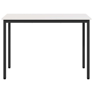 Τραπεζαρία Λευκό 110 x 55 x 75 cm Στερεά ξυλεία πεύκου - Pakobazaar