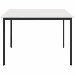 Τραπεζαρία Λευκό 110 x 110 x 75 cm Στερεά ξυλεία πεύκου - Pakobazaar