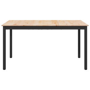 Τραπεζαρία Φυσικό 150 x 90 x 75 cm Στερεά ξυλεία πεύκου