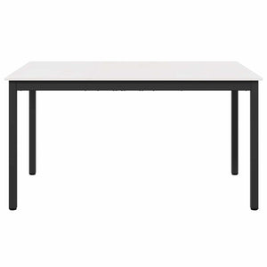 Τραπεζαρία Λευκό 150 x 90 x 75 cm Στερεά ξυλεία πεύκου - Pakobazaar