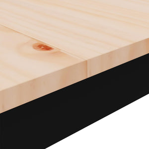 Τραπεζαρία Φυσικό 180 x 90 x 75 cm Στερεά ξυλεία πεύκου