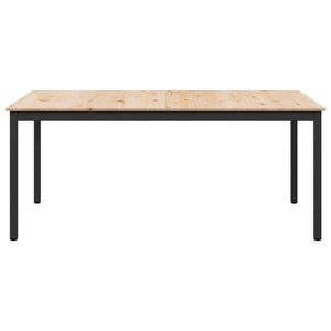 Τραπεζαρία Φυσικό 180 x 90 x 75 cm Στερεά ξυλεία πεύκου