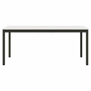 Τραπεζαρία Λευκό 180 x 90 x 75 cm Στερεά ξυλεία πεύκου - Pakobazaar
