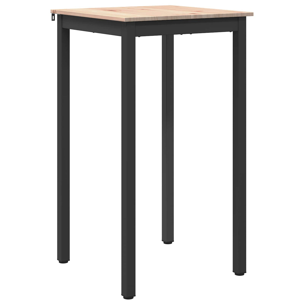 Τραπέζι μπαρ 60 x 60 x 105 cm Στερεά ξυλεία πεύκου Φυσικό